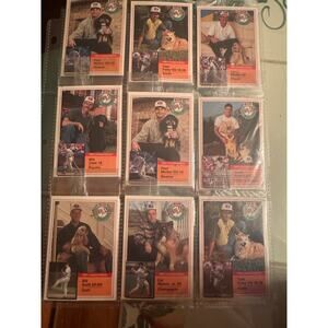 1993 Milk-Bone Super Stars Sealed 9 Card Lot 🐶 MLB Players w/ Dogs Ripken NOS